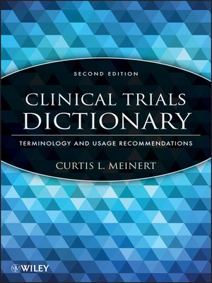 cover image of Clinical Trials Dictionary